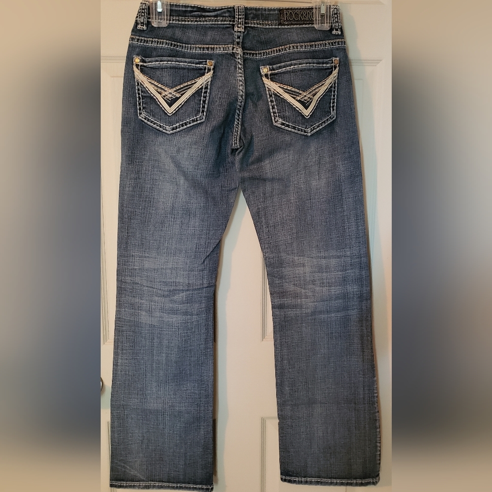 Rock & Roll Cowgirl Riding Jeans - 29x34 Boot Cut